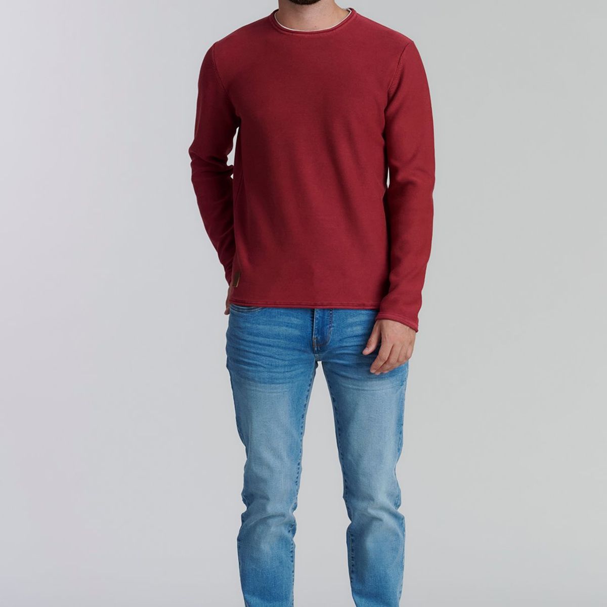 FEROUCH - Sweater Arlingtone F Fr Rojo Ferouch