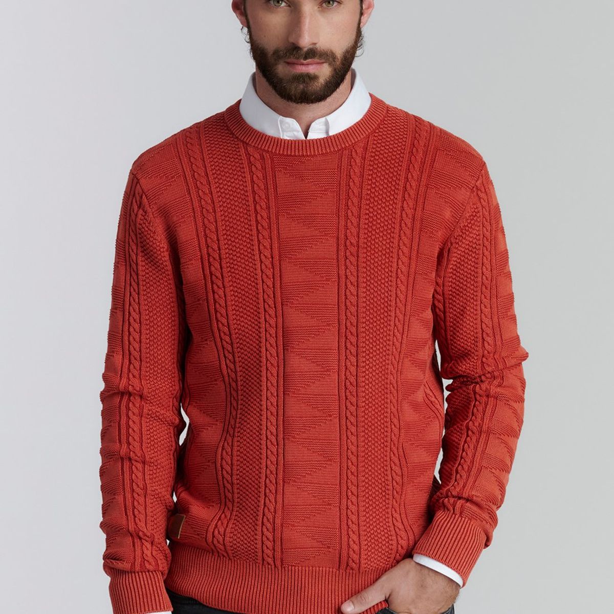 FEROUCH - Sweater Chicago Fj Fjs Rojo Ferouch