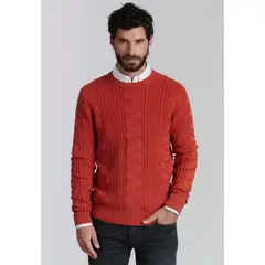 FEROUCH - Sweater Chicago Fj Fjs Rojo