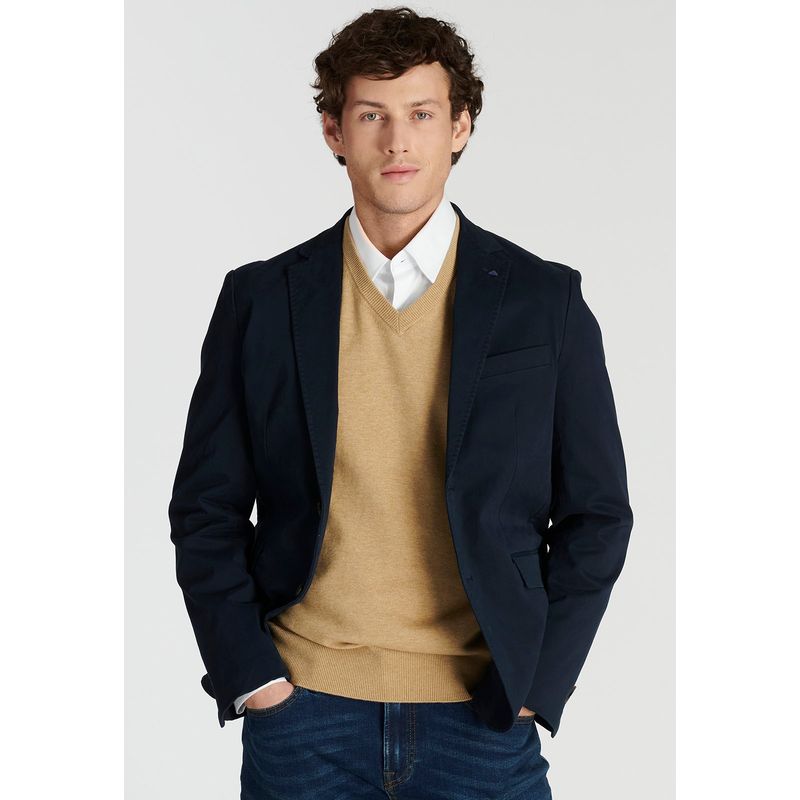 NEW MAN - Blazer Toulus Business Azul Newman