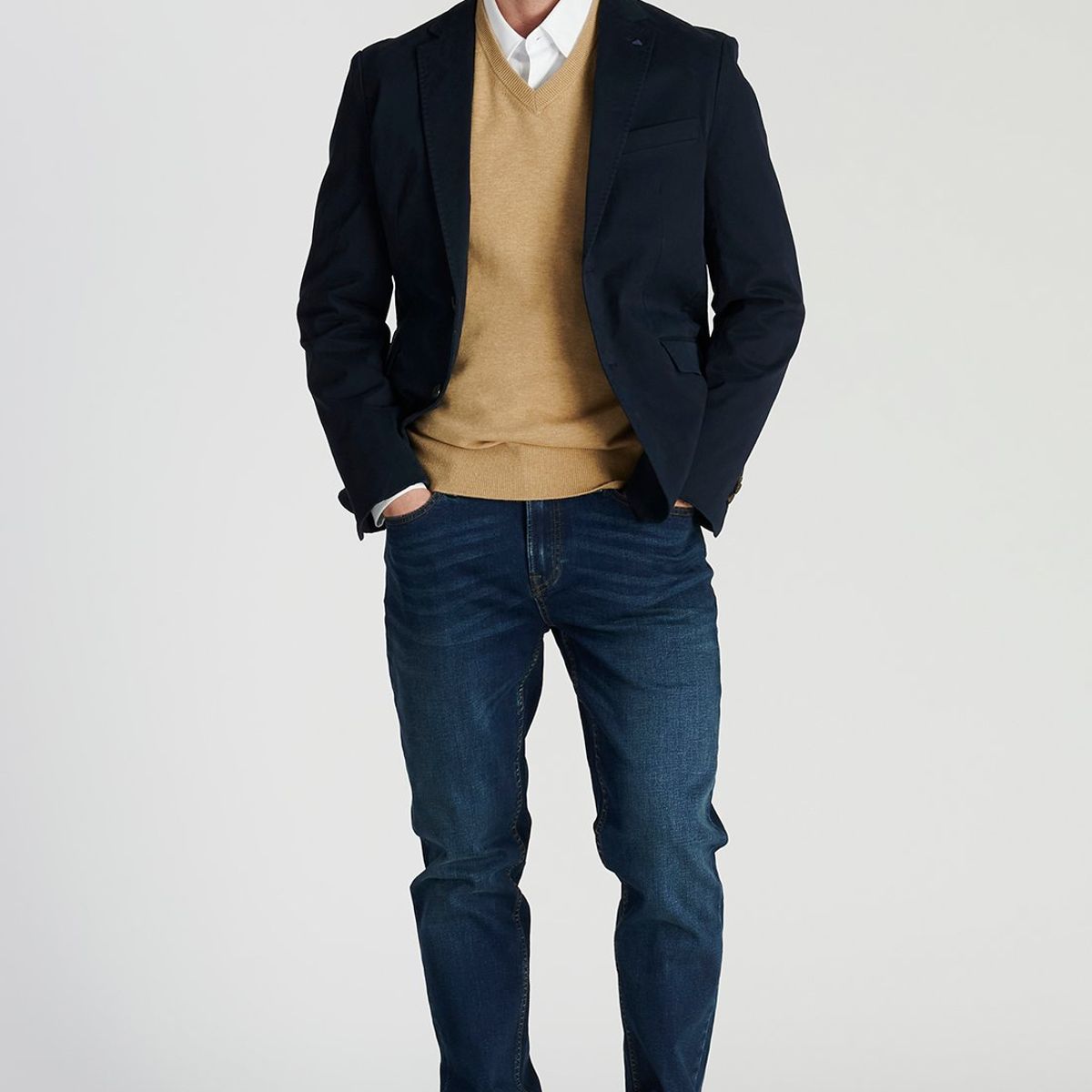 NEW MAN - Blazer Toulus Business Azul Newman