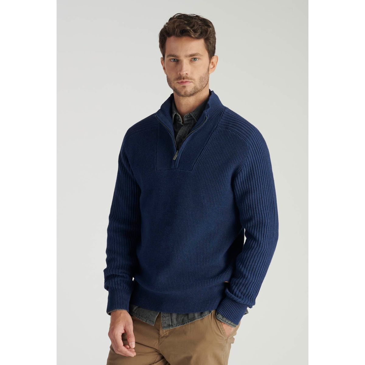 NEW MAN - Sweater  Murcia Heritage Azul Newman