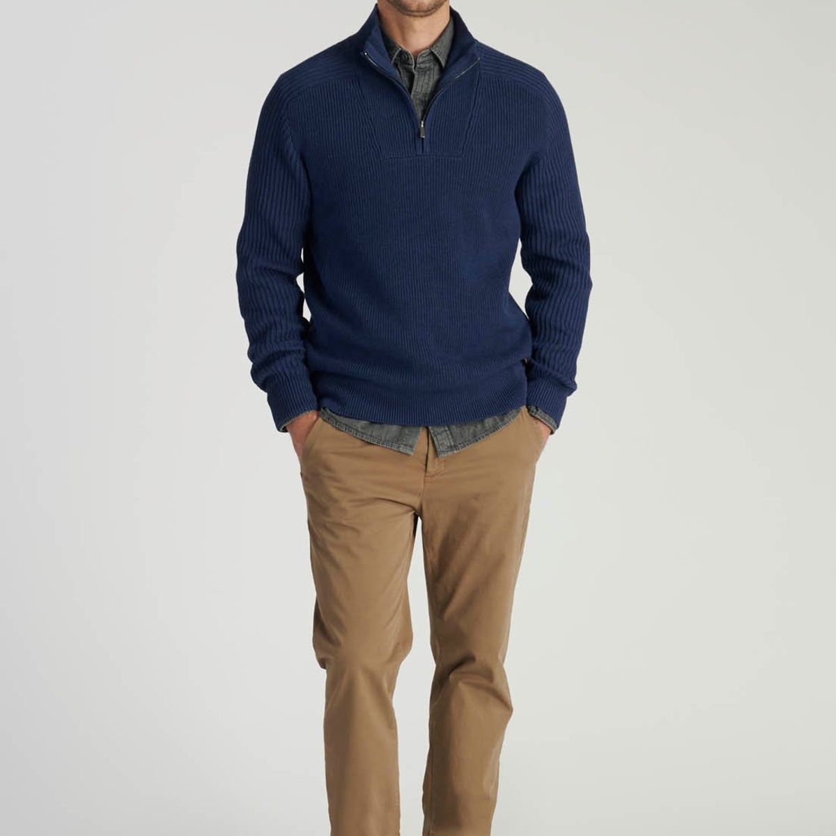 NEW MAN - Sweater  Murcia Heritage Azul Newman