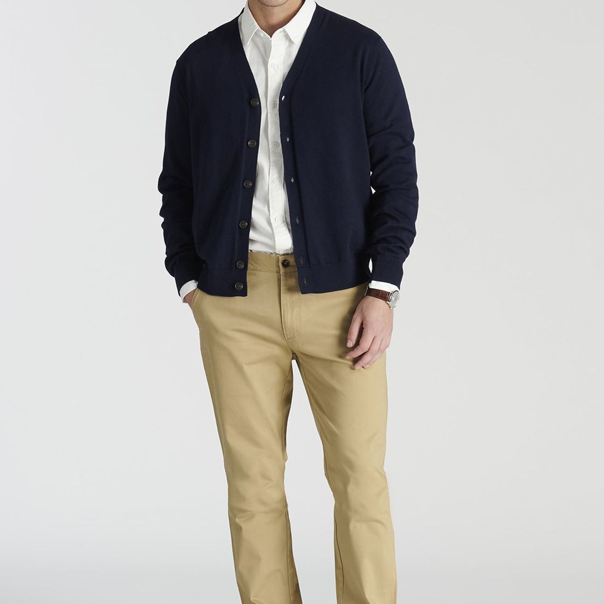 NEW MAN - Cardigan  Boiro Heritage Azul Newman