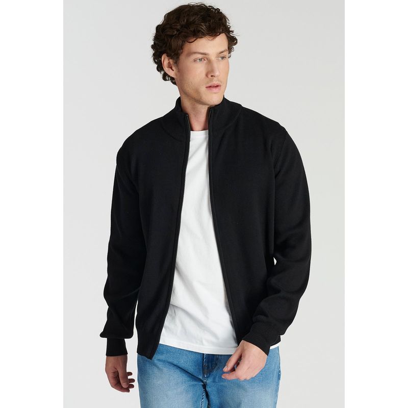 NEW MAN - Sweater  Granada Heritage Negro Newman