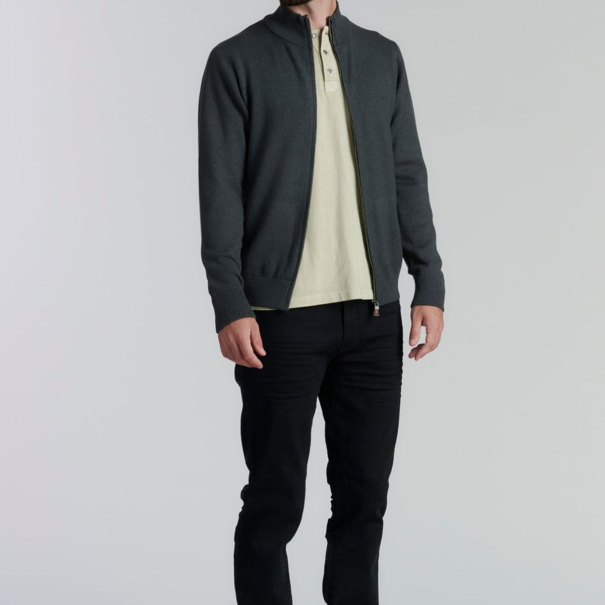 FEROUCH - Sweater Berkeley F Business Gris Ferouch