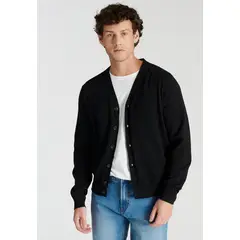 NEW MAN - Cardigan Boiro Heritage Negro Newman