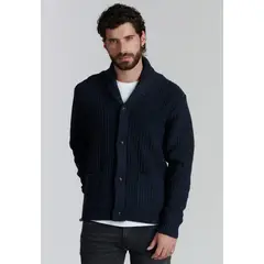 FEROUCH - Cardigan Clifton F Fr Azul