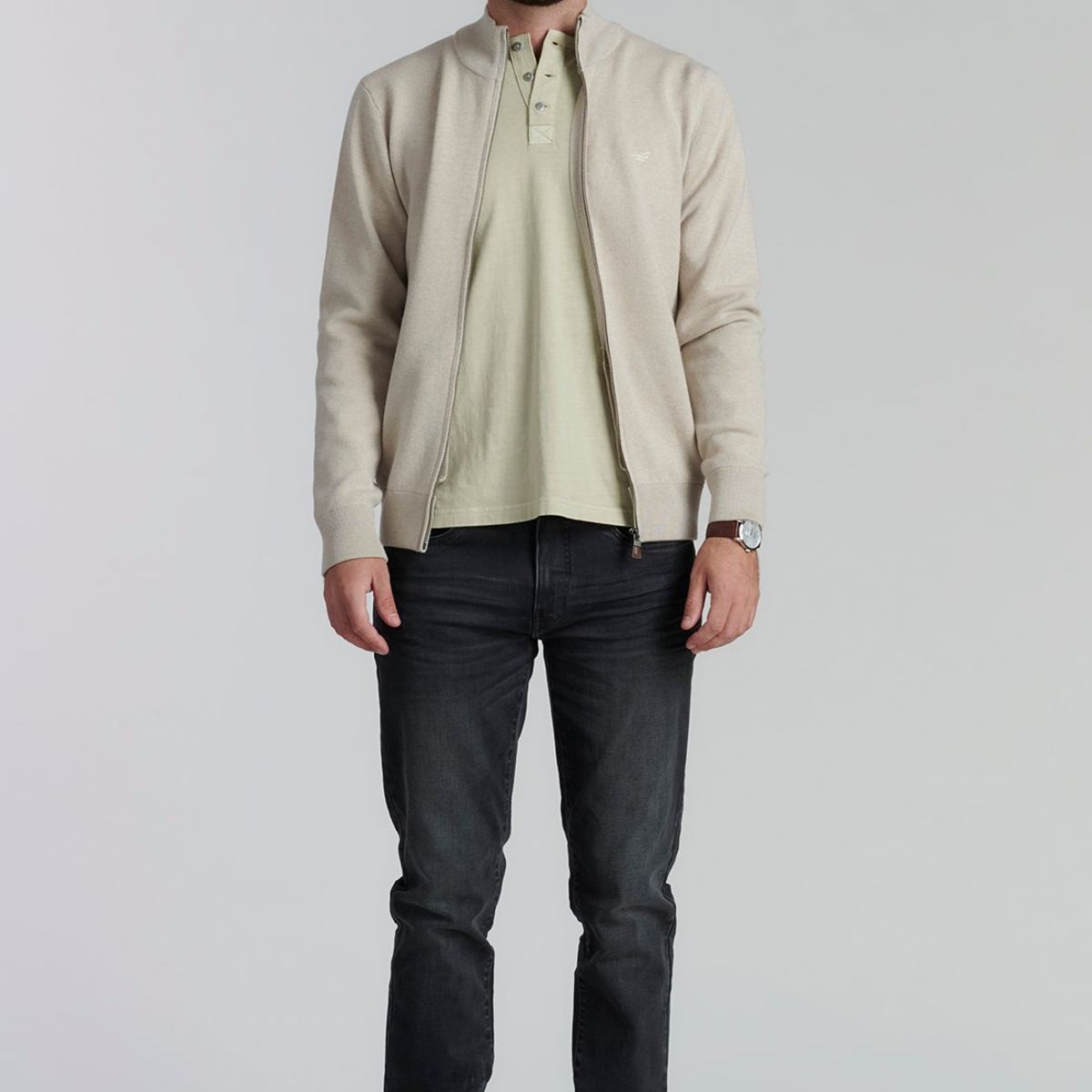 FEROUCH - Sweater Berkeley F Business Beige Ferouch