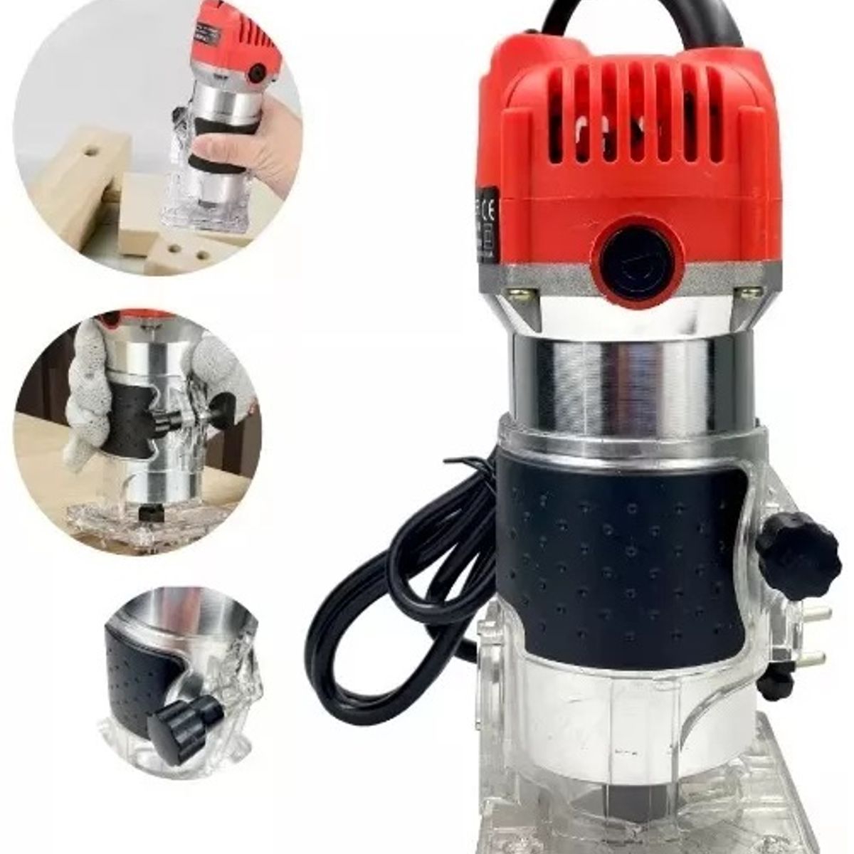 GENERICO - Fresadora Router Manual Madera Tupi 800w 635mm 14