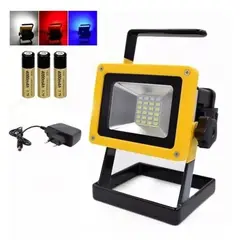 GENERICO - Foco Reflector Multiuso Led Portátil Batería Recargable Caza