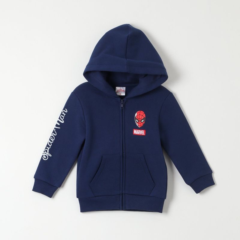 MARVEL - Poleron Niño Spiderman Cool Back Azul Marvel