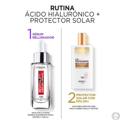 Imagen 2 del producto Pack Serum Hialuronico + UV defender protector solar