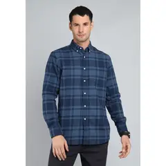 GUY LAROCHE - Camisa Cuadros Manga Larga