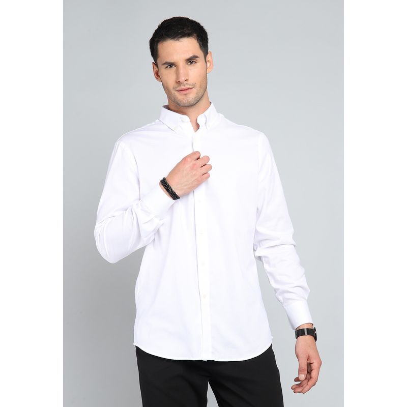 GUY LAROCHE - Camisa Texturada Manga Larga Guy Laroche GUY LAROCHE_.