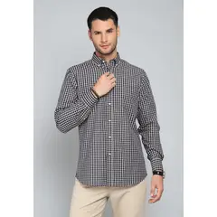 GUY LAROCHE - Camisa Cuadros Manga Larga