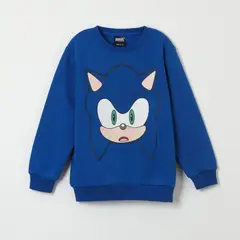 SONIC - Poleron Niño Sorpresa Azul