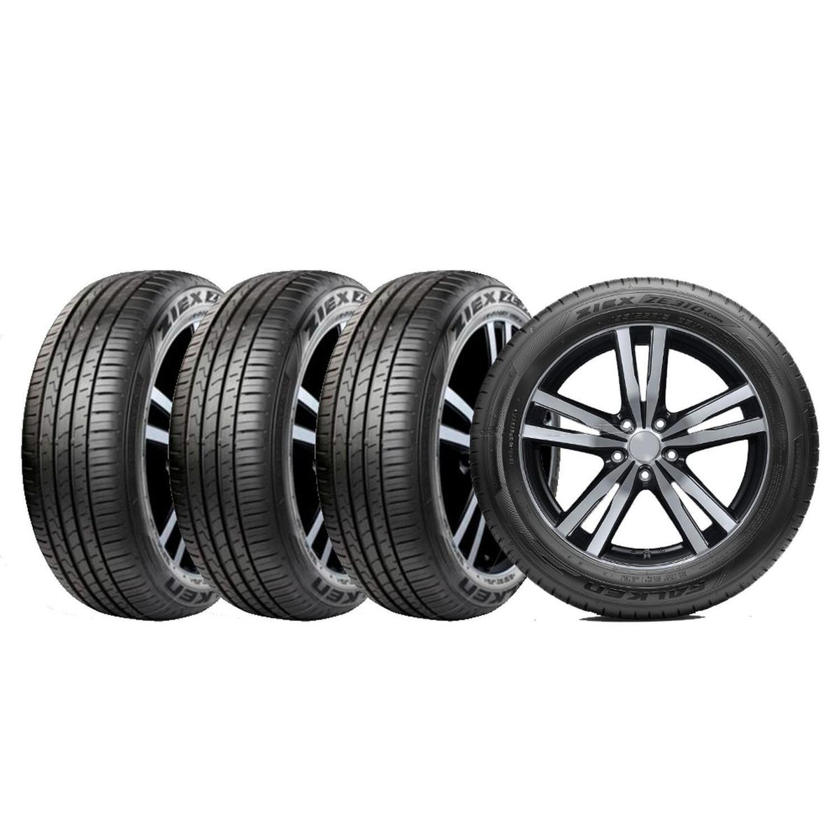 FALKEN - Set 4 Neumaticos - 195/60r16 Falken Ze310 89v Th