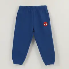 MARVEL - Pantalon De Buzo Niño Spiderman Logo Azul