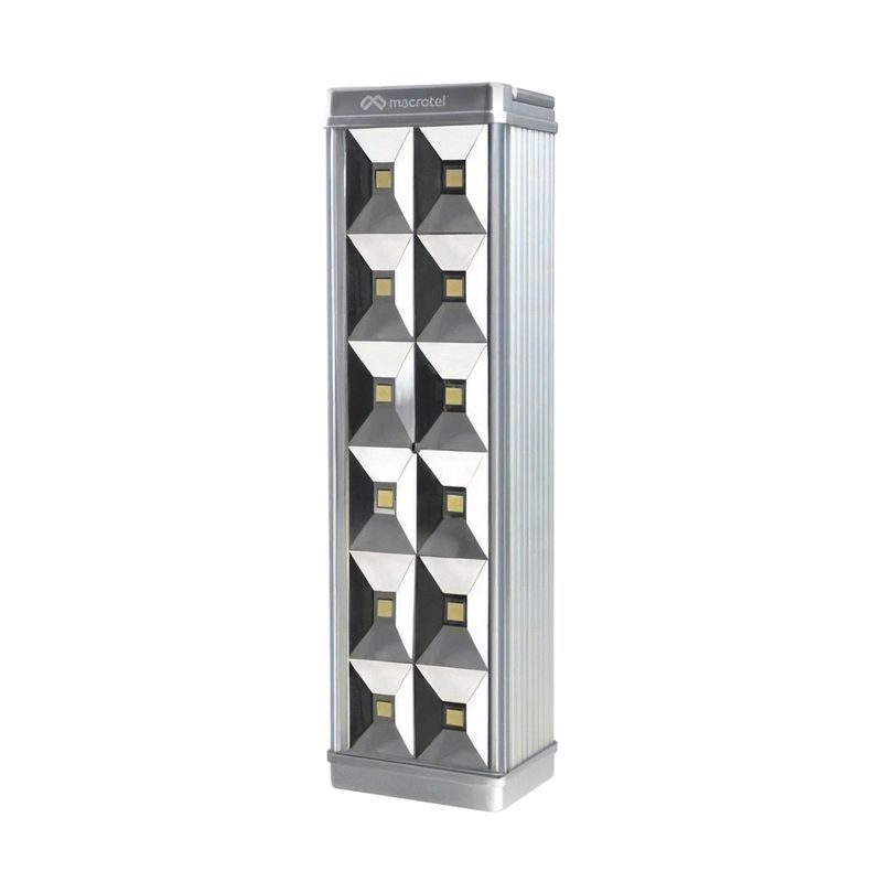 MACROTEL - Linterna De Emergencia 12 Led Recargable Usb Macrotel