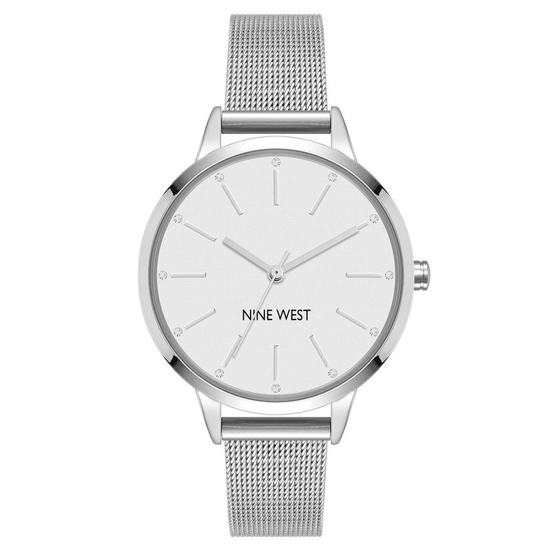 NINE WEST - Reloj Nine West NW3181SVSV Plateado - Plateado