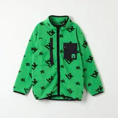 MINECRAFT - Polar Oficial Estampado Creeper con Bolsillo - Niños 6-12 Años