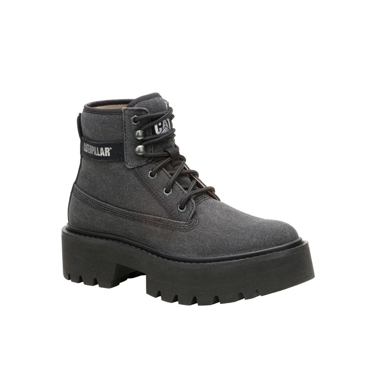 CAT - Botin Mujer Colorado Max 6 Negro CAT