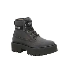 CAT - Botin Mujer Colorado Max 6 Negro