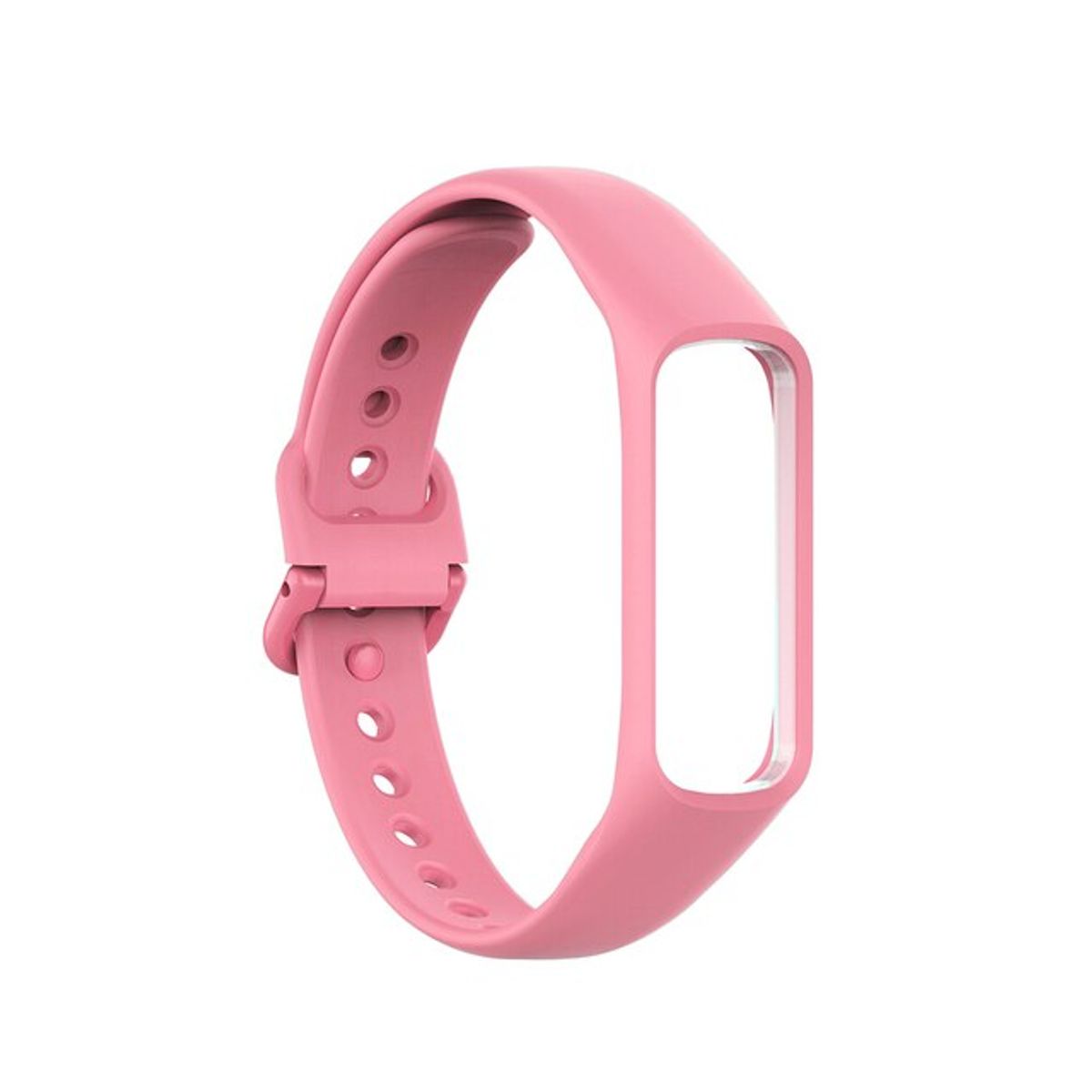 GENERICO - Correa Silicona Para Samsung Galaxy Fit 2 R220 / Rosa Palido