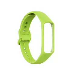 GENERICO - Correa Silicona Para Samsung Galaxy Fit 2 R220 / Verde Manzana