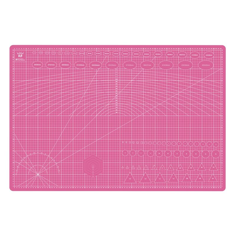 RD - Base Corte Tabla Salvacorte Rd Tapete A1 60x90cm Rosa