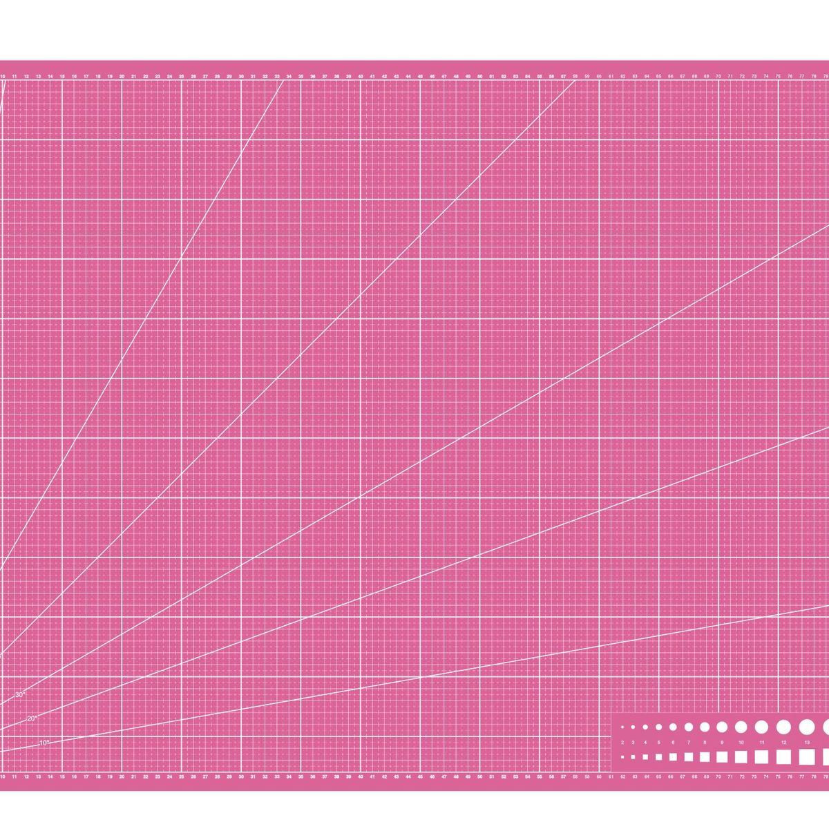 RD - Base Corte Tabla Salvacorte Rd Tapete A1 60x90cm Rosa