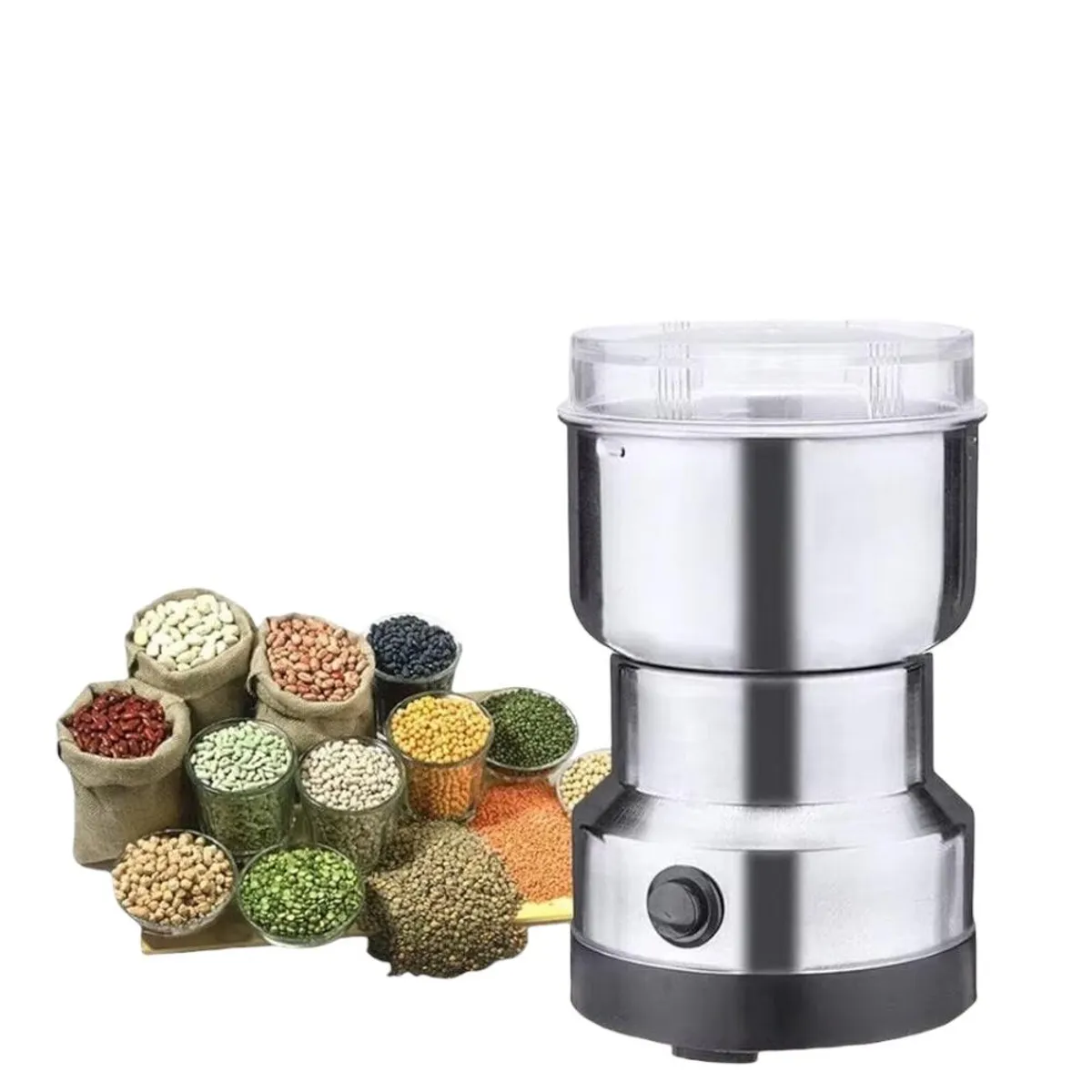 GENERICO - Molinillo Moledor De Café Y Pequeñas Especias Inoxidable Multifuncional