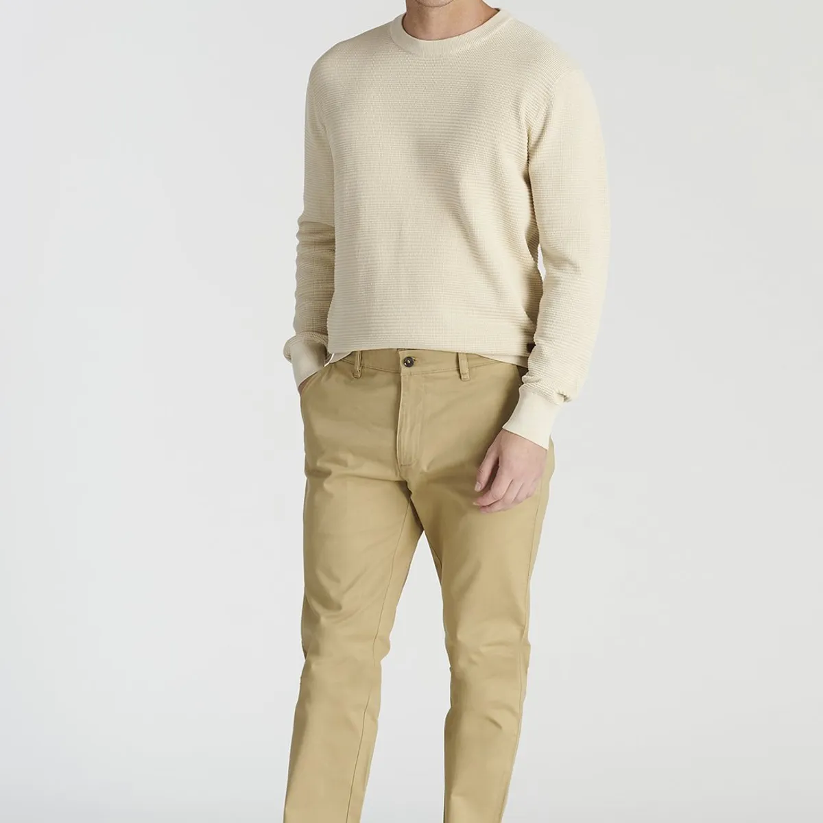 NEW MAN - Pantalón Bagneaux Slim Heritage Café Newman