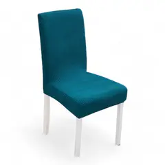 GENERICO - Fundas de silla texturizda 6 unidades estilo cuadrille