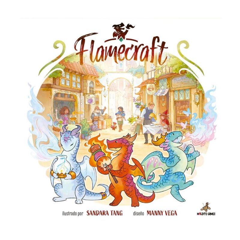 MALDITO GAMES - Flamecraft - Blanco