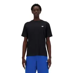 NEW BALANCE - Polera Lifestyle Hombre Sport Essentials Negra