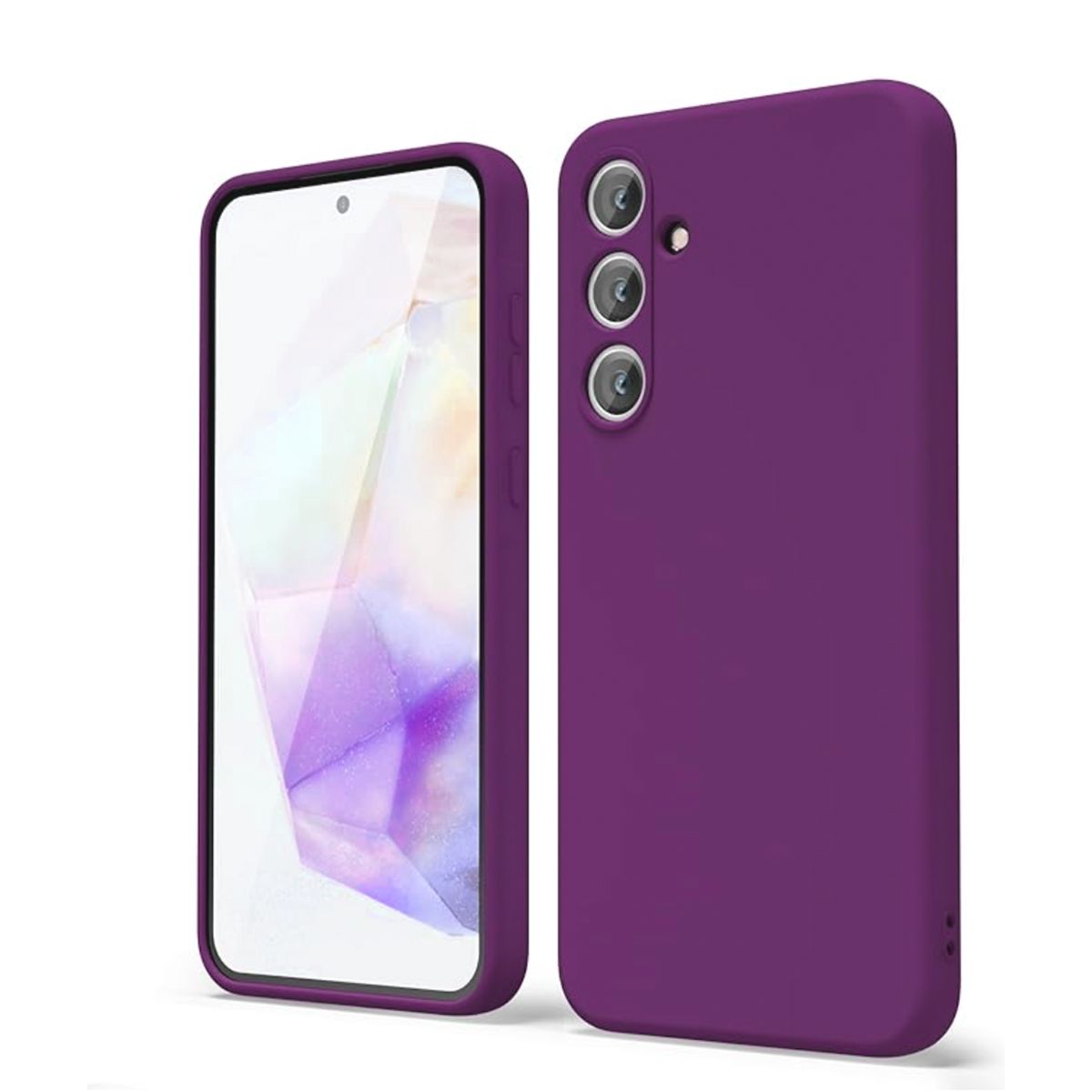 JOIGO - Carcasa Para Samsung S25 Goma Morado