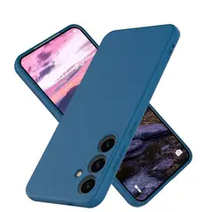 JOIGO - Carcasa Para Samsung S25 Goma Azul.