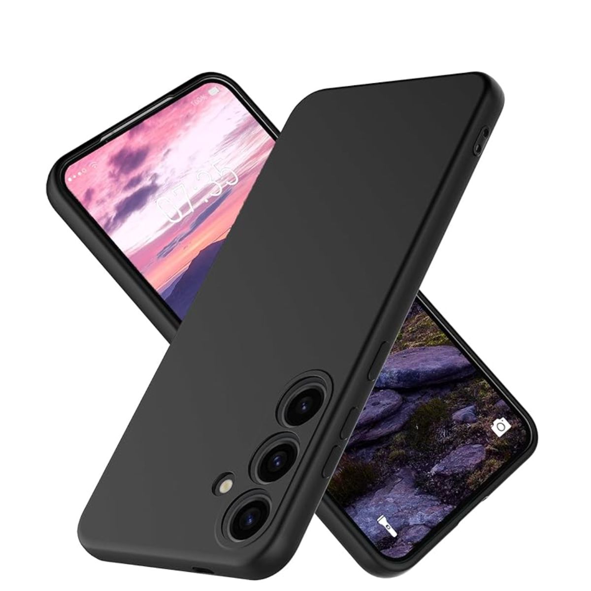 JOIGO - Carcasa Para Samsung S25 Goma Negro