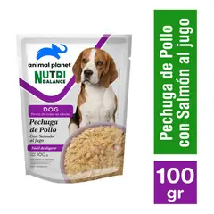 ANIMAL PLANET - Pack 12 Alimento Perro Humedo Pollo 100 Gr NB