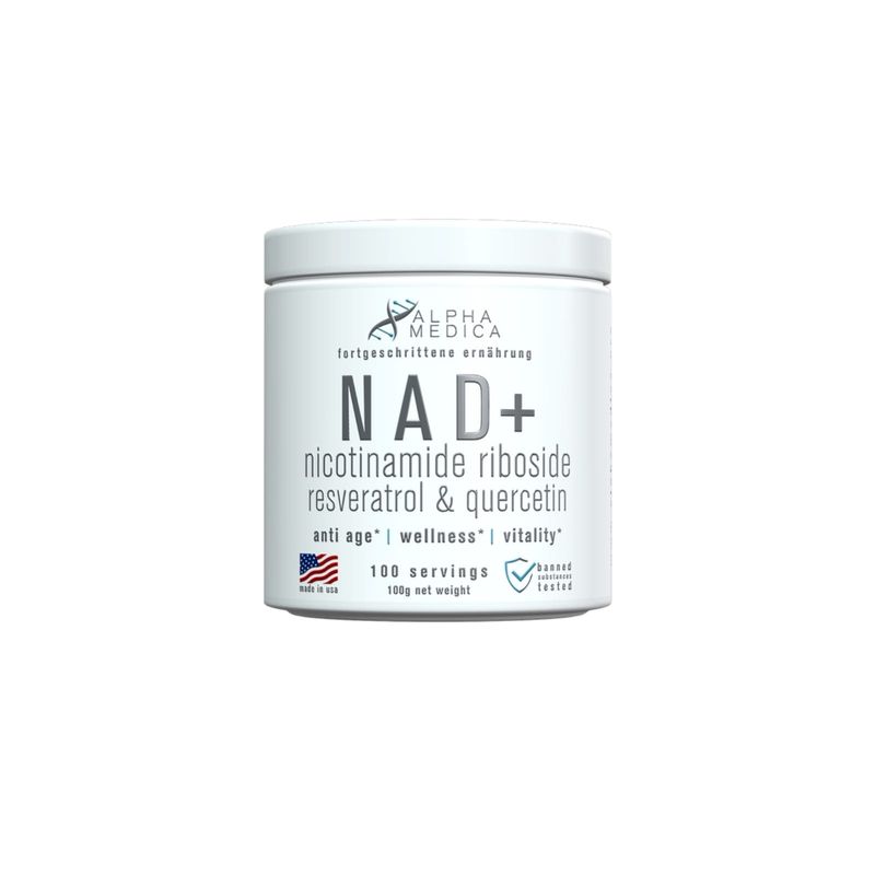GENERICO - NAD+ Y RESVERATROL 100 SERVICIOS - ALPHA MEDICA