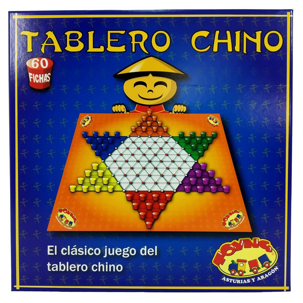 TOYNG - Juego de Mesa Tablero Chino - Toyng