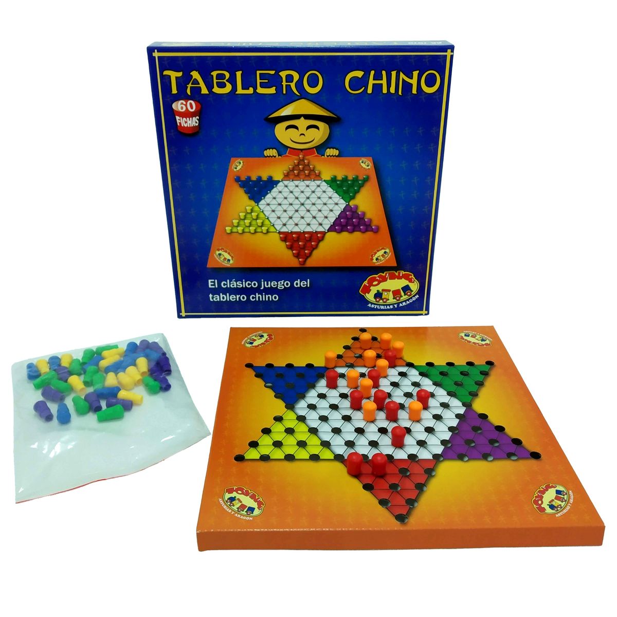 TOYNG - Juego de Mesa Tablero Chino - Toyng