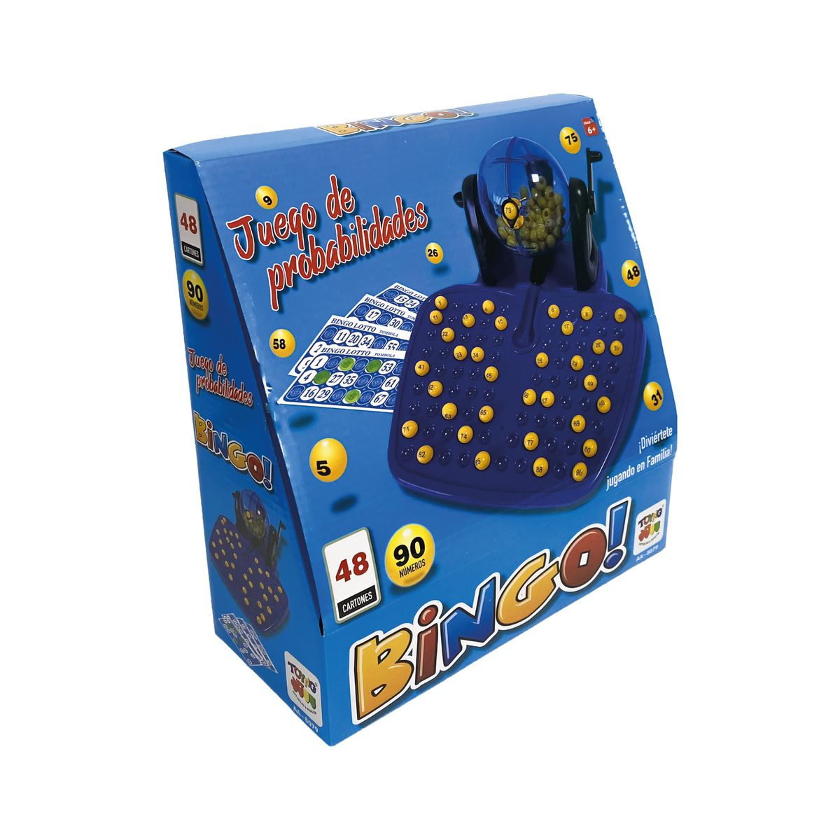 TOYNG - Juego de Mesa Bingo Grande - Toyng