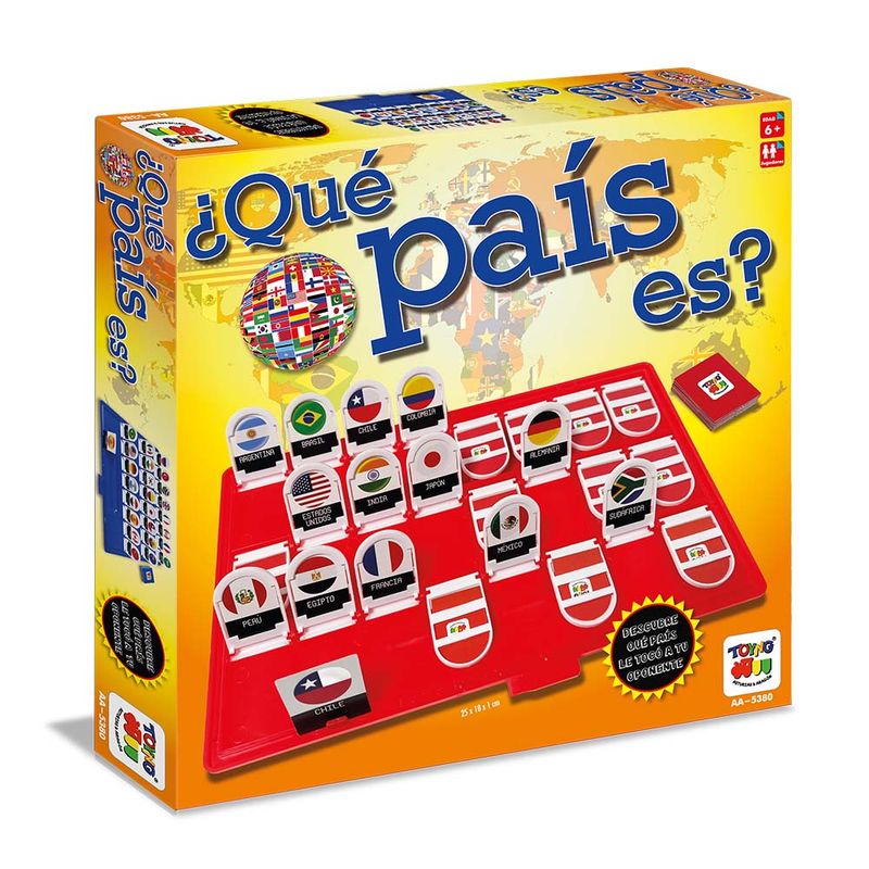 TOYNG - Juego de Mesa Que Pais Es - Toyng