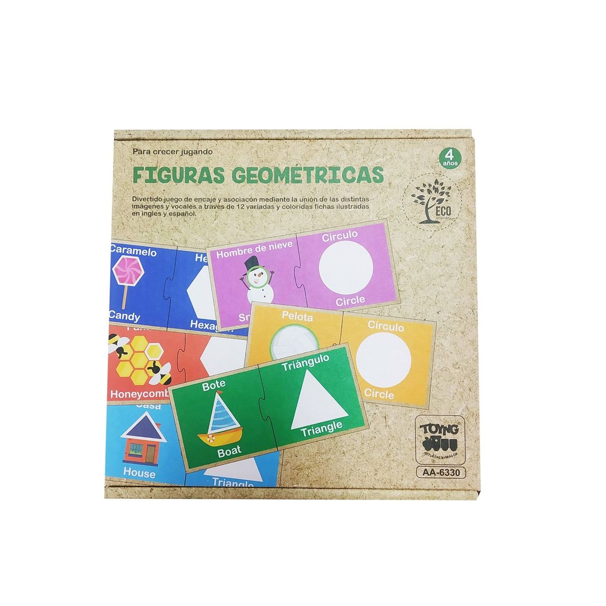 TOYNG - Juego Educativo Juego Educativo Figuras Geométricas