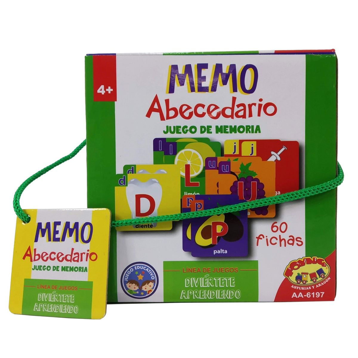 TOYNG - Juego Educativo Juego Educativo Memorice Abecedario - Toyng