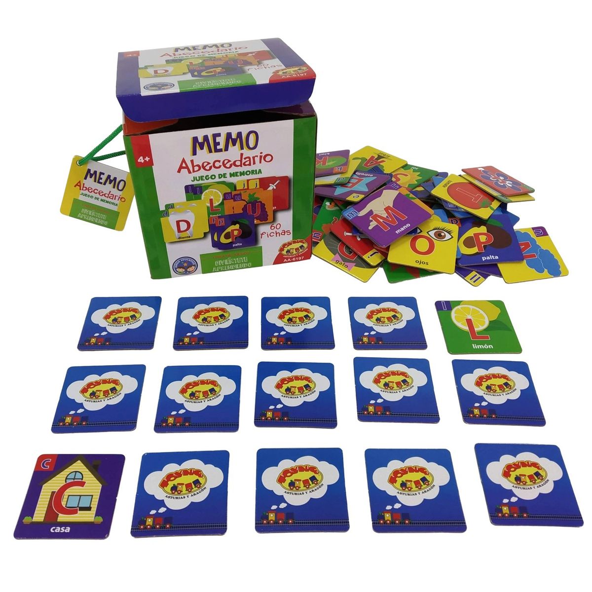 TOYNG - Juego Educativo Juego Educativo Memorice Abecedario - Toyng