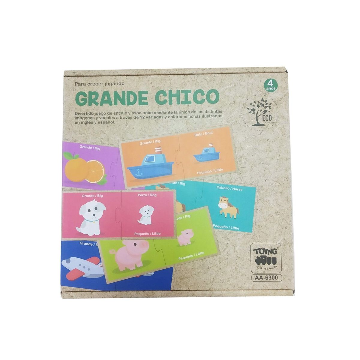 TOYNG - Juego Educativo Grande Chico - Toyng